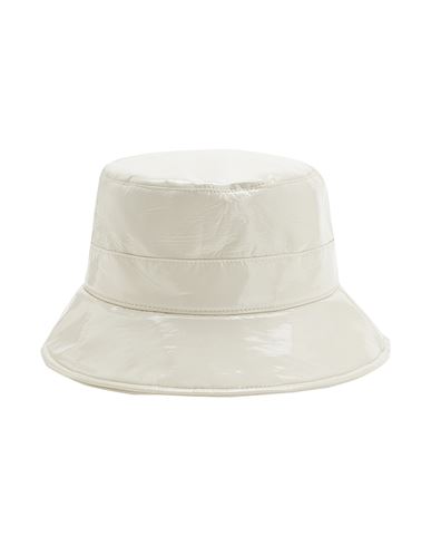 8 By Yoox Bucket Hat Hat Ivory Size L Polyurethane, Polyester In White