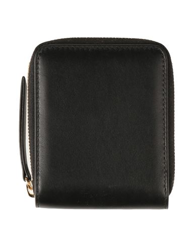 Maison Margiela Woman Wallet Black Size - Leather