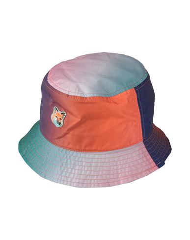 Maison Kitsuné Man Hat Orange Size M/l Polyester