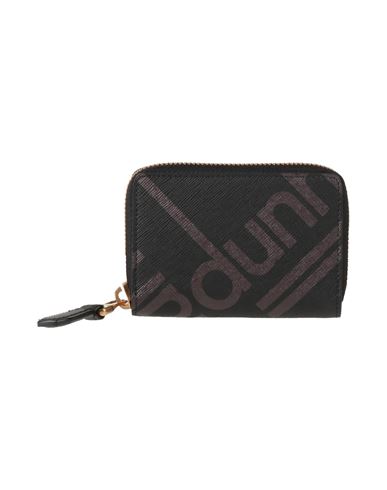Dunhill Man Coin Purse Black Size - Leather