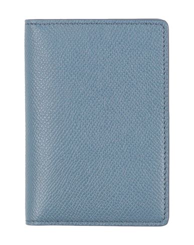 Maison Margiela Document Holder Slate Blue Size - Bovine Leather