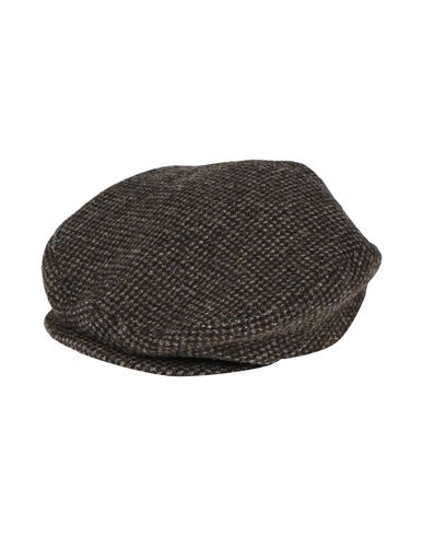 Maison Margiela Man Hat Steel Grey Size L Virgin Wool