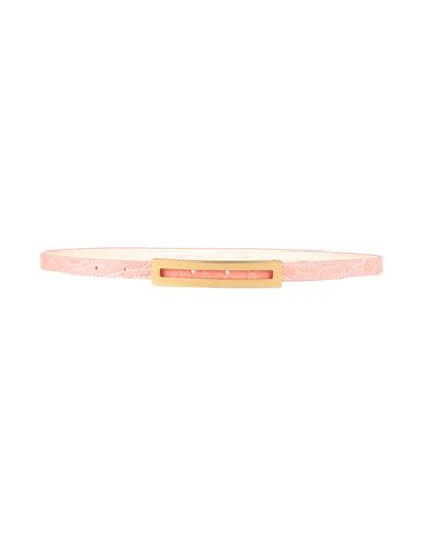 By Far Woman Belt Pastel Pink Size 38 Calfskin