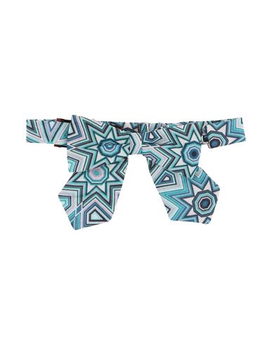 Missoni Man Ties & Bow Ties Turquoise Size - Silk In Blue