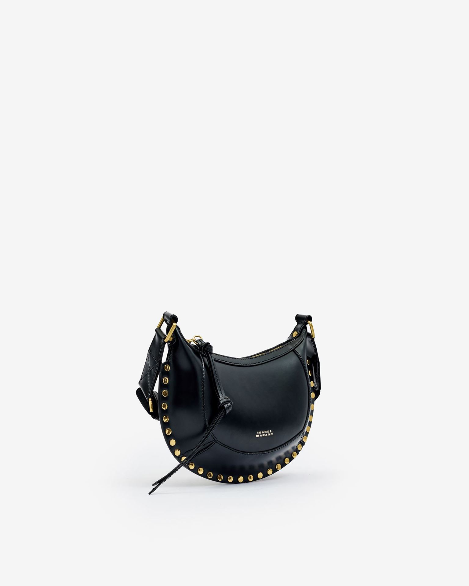 Isabel Marant Mini Moon Bag In Black