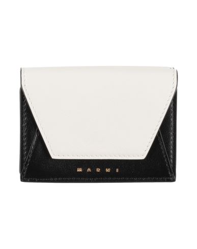Marni Woman Wallet White Size - Cow Leather