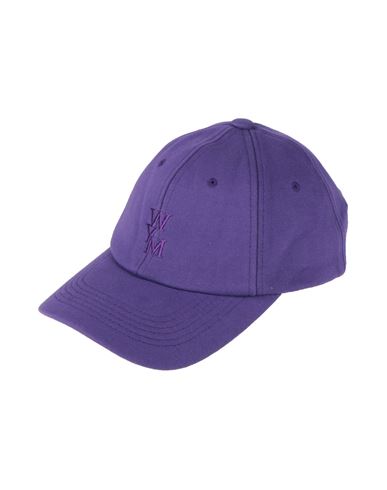 Wooyoungmi Man Hat Purple Size Onesize Cotton