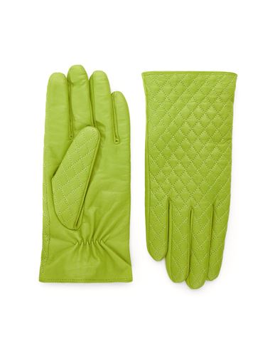 Shop Cos Woman Gloves Acid Green Size M/l Goat Skin