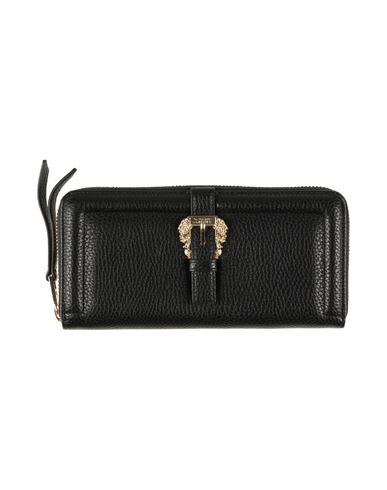 Versace Jeans Couture Woman Wallet Black Size - Polyester