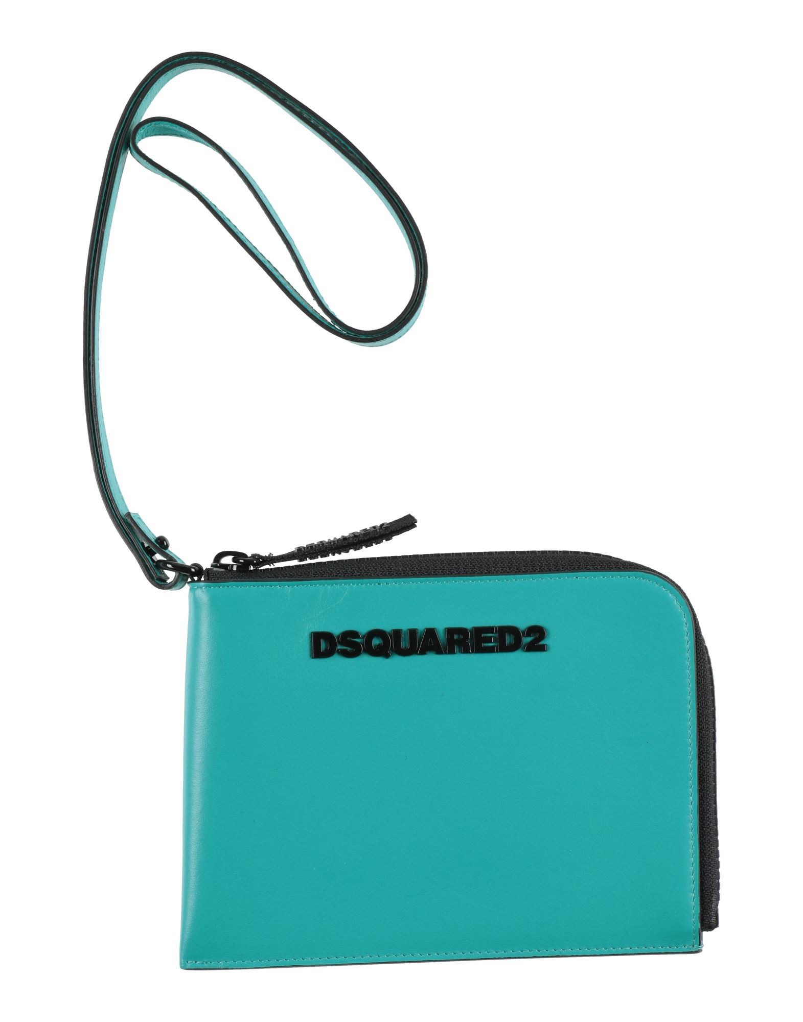 定価6.1万 DSQUARED2 ディースクエアード ロゴジップウォレット
