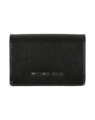 Michael Michael Kors Woman Coin Purse Black Size - Textile Fibers