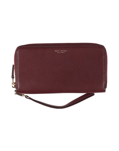 Marc Jacobs Woman Wallet Burgundy Size - Leather In Red
