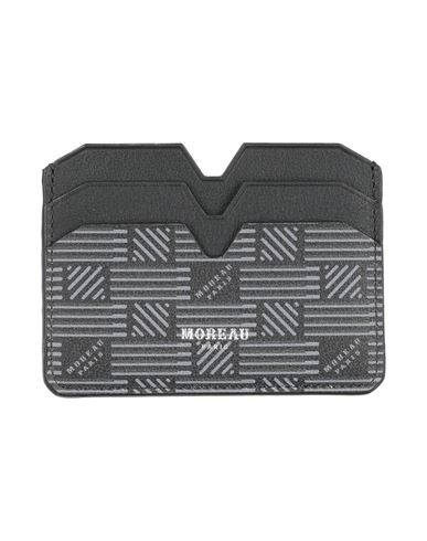 Moreau Paris Woman Cardholder Black Size - Calfskin In Black