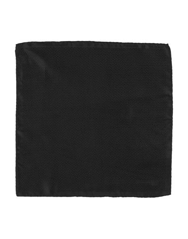 Zegna Man Scarf Black Size - Silk