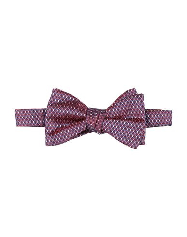 Eton Man Ties & Bow Ties Garnet Size - Silk In Pink
