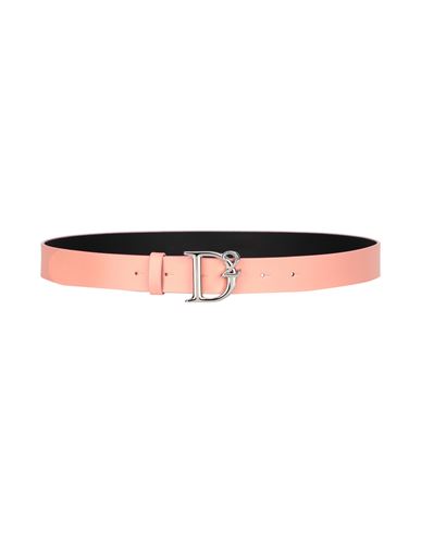 Shop Dsquared2 Woman Belt Light Pink Size 34 Leather