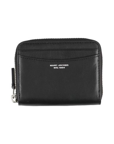 Marc Jacobs Woman Coin Purse Black Size - Leather