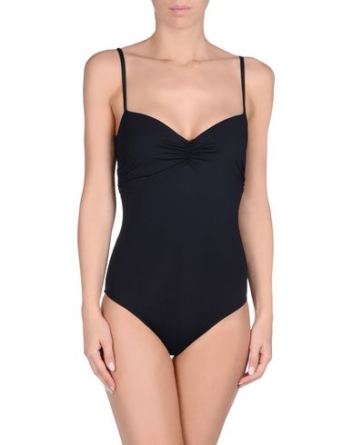 Woman One-piece swimsuit Black Size 2 Polyamide, Elastane