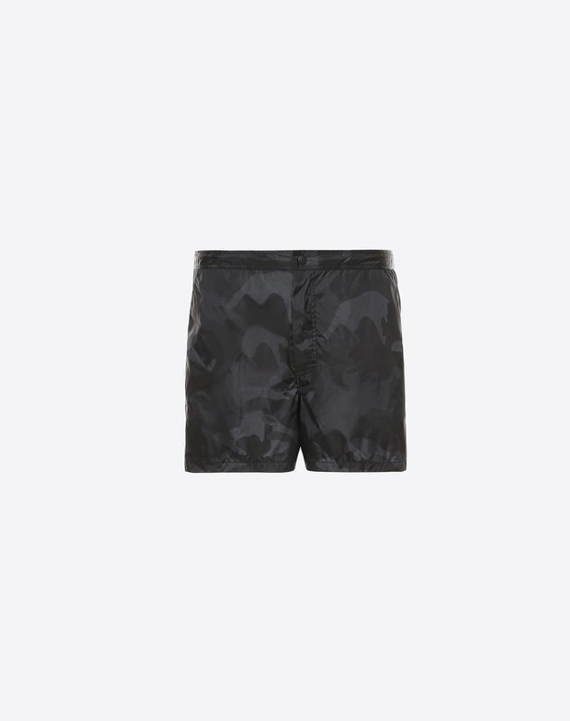 valentino swim shorts camo