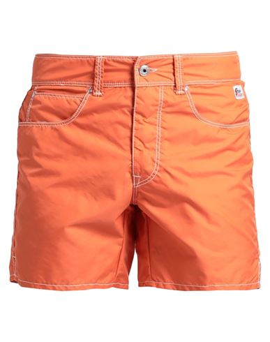 Man Swim trunks Orange Size 42 Polyamide