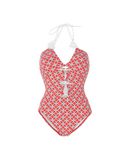 MICHAEL MICHAEL KORS Damen Badeanzug Farbe Rot Gr��e 6