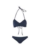 ALBERTINE Damen Bikini Farbe Dunkelblau Gr��e 1