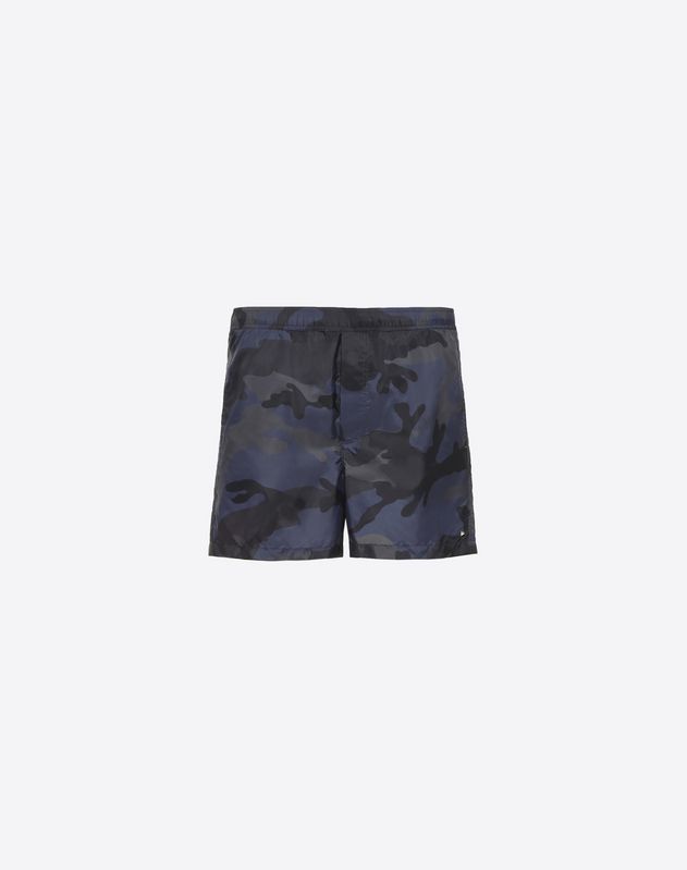 valentino swim shorts camo