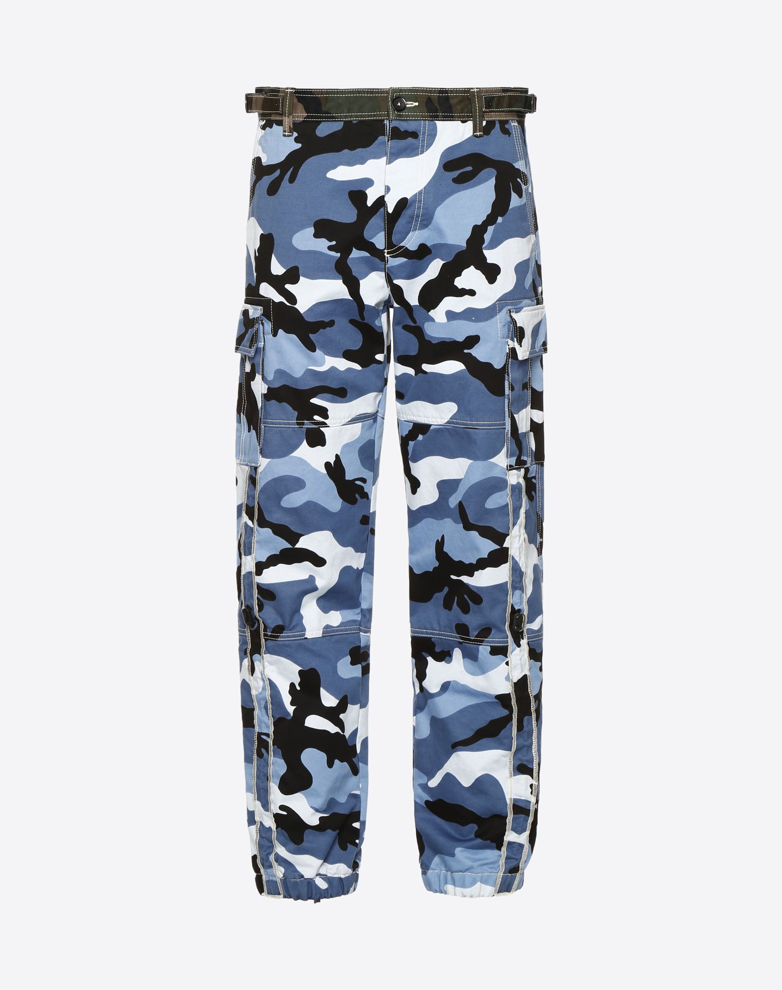 designer camo cargo pants