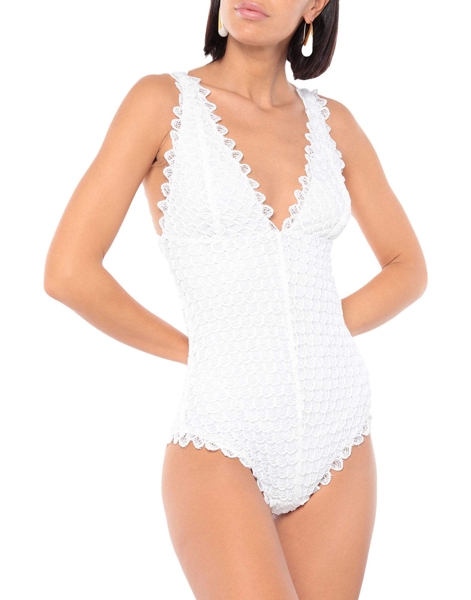 Missoni One-piece Swimsuits In White