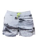 4GIVENESS Herren Badeboxer Farbe Grau Gr��e 8