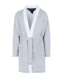 TOMMY HILFIGER Unisex Bademantel Farbe Hellgrau Gre 4