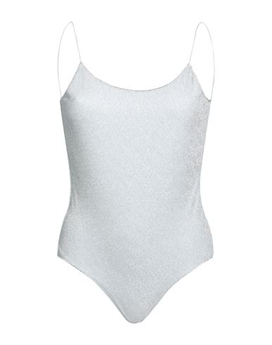 Oseree Oséree Woman One-piece Swimsuit Silver Size L Polyester