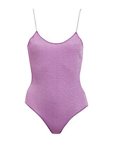 Oseree Oséree Woman One-piece Swimsuit Purple Size L Polyester In Purple