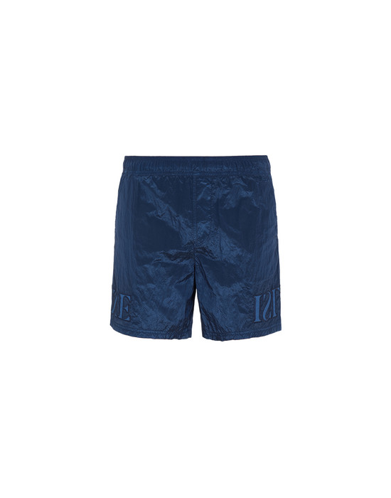 47233798bp - SWIMWEAR STONE ISLAND Swimming trunks B0443 NYLON METAL STONE ISLAND - 0