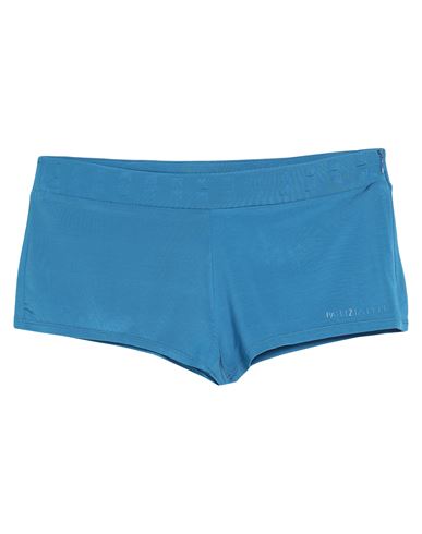 Patrizia Pepe Beachwear Woman Beach Shorts And Pants Azure Size L Viscose, Elastane In Blue