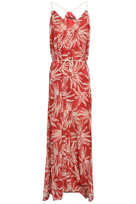 Printed voile maxi dress | VIX PAULA HERMANNY | Sale up to 70% off ...