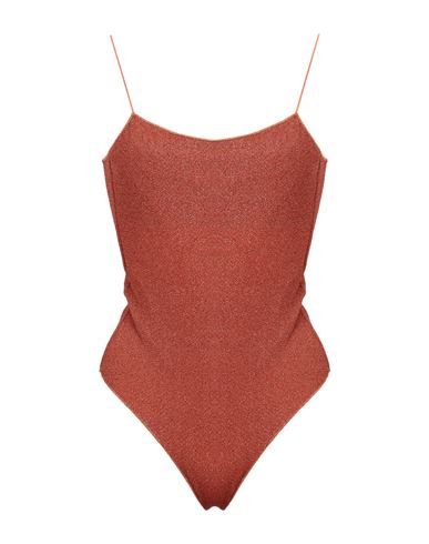 Oseree Oséree Lumière Maillot Woman One-piece Swimsuit Orange Size S Polyester