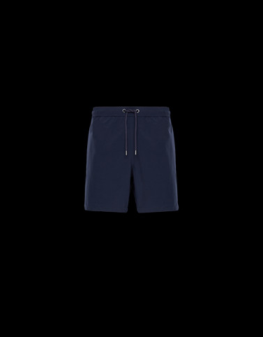 blue moncler swim shorts