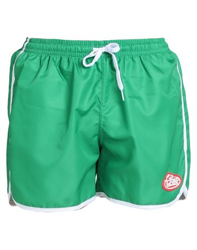Gcds Man Swim Trunks Green Size S Polyester