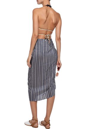 Mezzino Alfredo striped voile pareo | ERES | Sale up to 70% off | THE ...