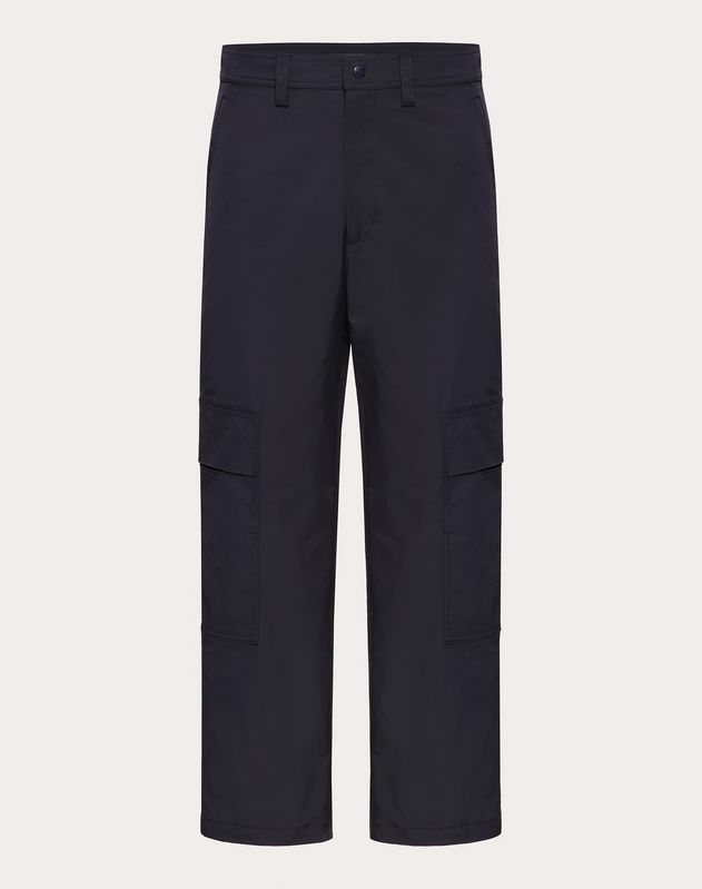 nylon cargo trousers