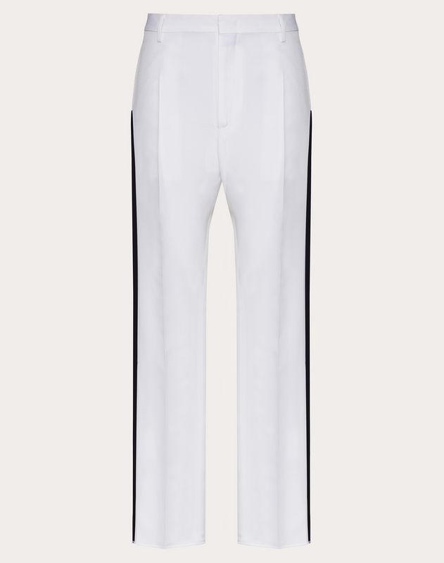 white formal jeans