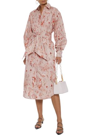 johanna ortiz shirt dress Modern Markings Shirt Dress