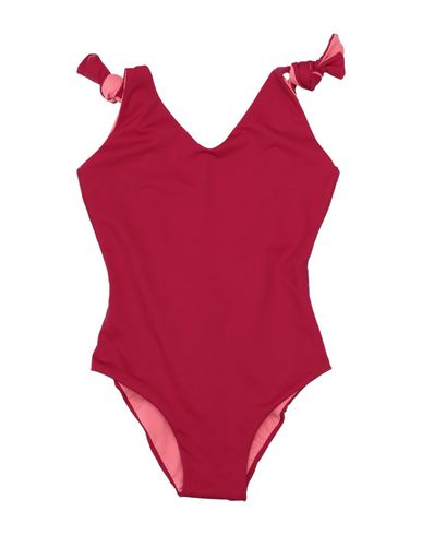 Fisichino Babies'  Toddler Girl One-piece Swimsuit Burgundy Size 4 Polyamide, Elastane In Red