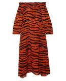 ON THE ISLAND by MARIO SCHWAB Damen Strandkleid Farbe Braun Gre 3