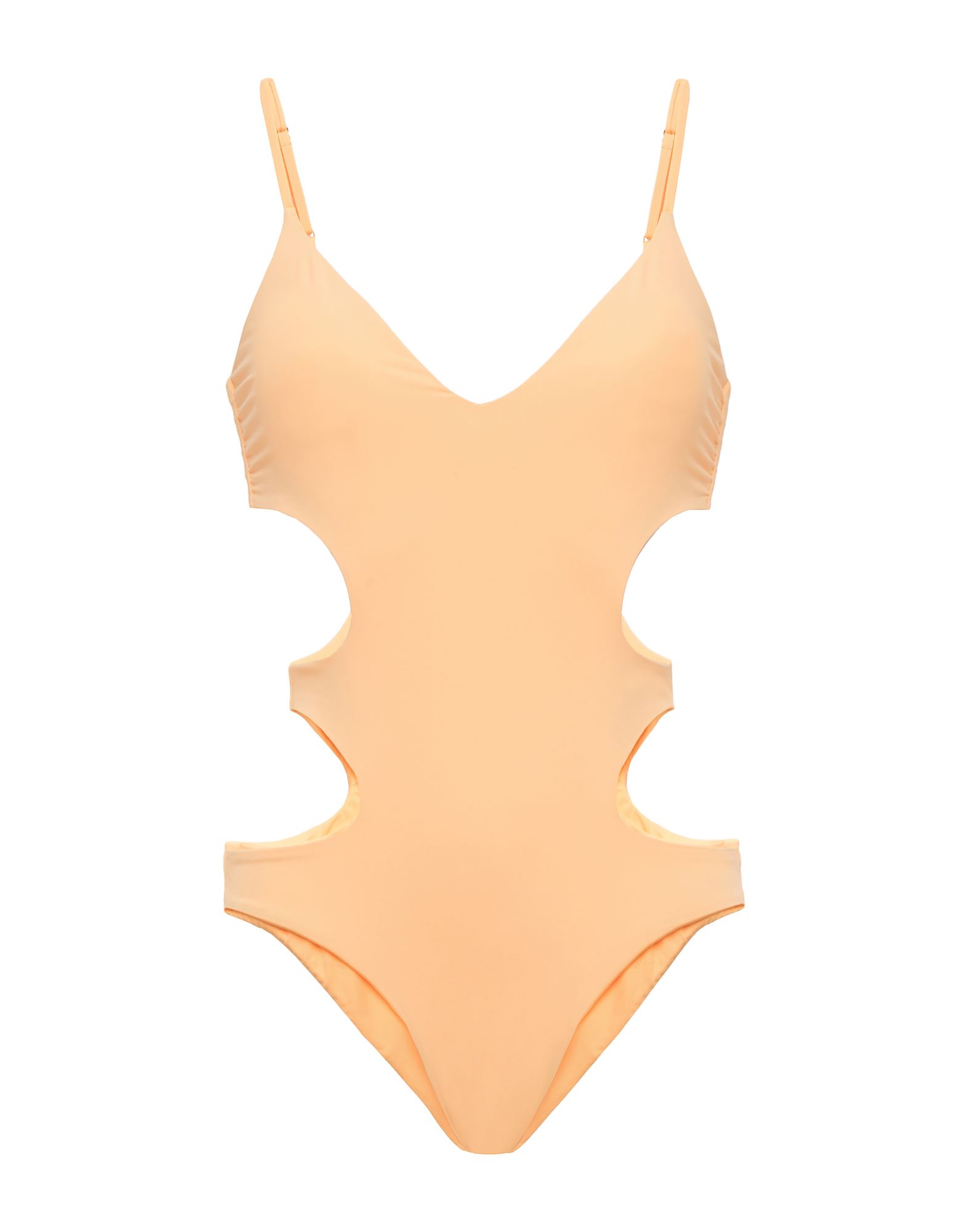 Shop Melissa Odabash Woman One-piece Swimsuit Apricot Size 12 Polyamide, Elastane In Orange