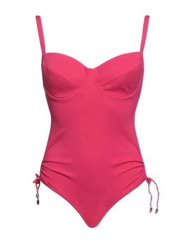 Woman One-piece swimsuit Fuchsia Size 32 C Polyamide, Elastane