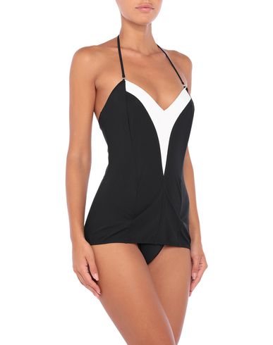 Woman One-piece swimsuit Black Size 2 Polyamide, Elastane