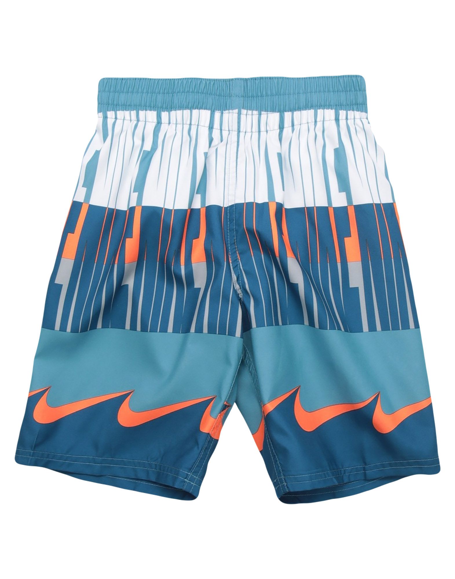 orange nike swim shorts