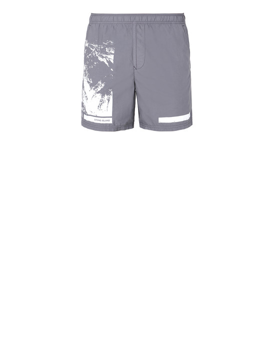 grey swim trunks